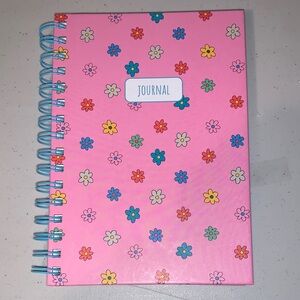 NEW- Graphique Pink Floral Journal